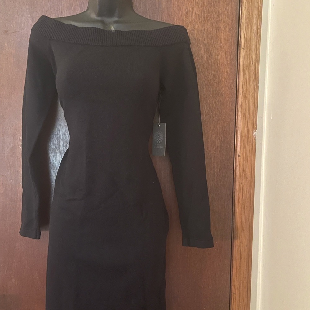 Vince Camuto Off Shoulder Knit Dress